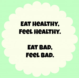 eating healthy quotes