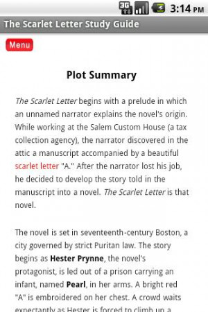 The scarlet letter summary   shmoop