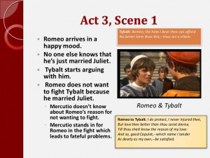 Romeo and juliet coursework act 3 scene 5