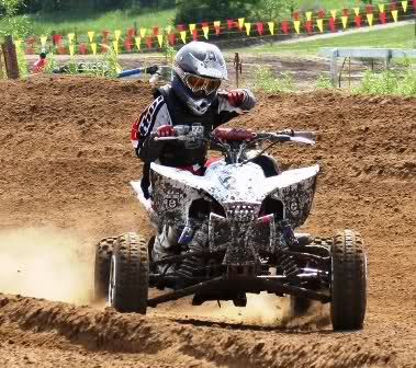 girls ride on quad
