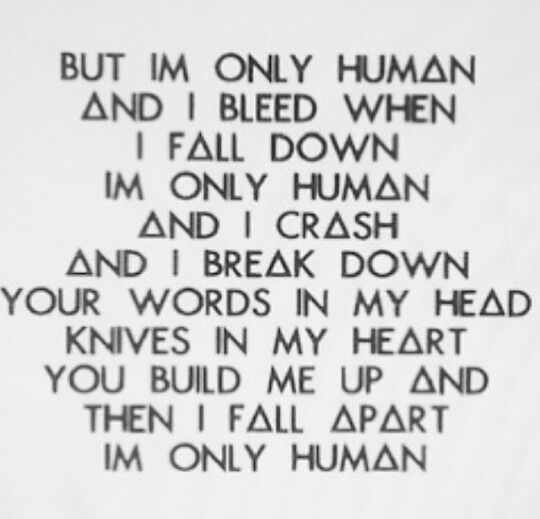 Im Only Human Christina Perri Quotes From. QuotesGram
