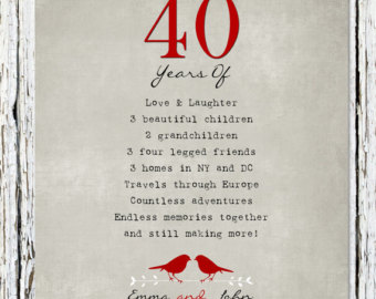 40th Anniversary Quotes Funny. QuotesGram