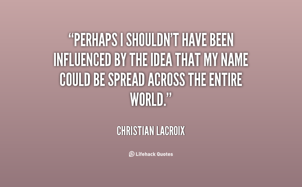 Christian Quotes Influence