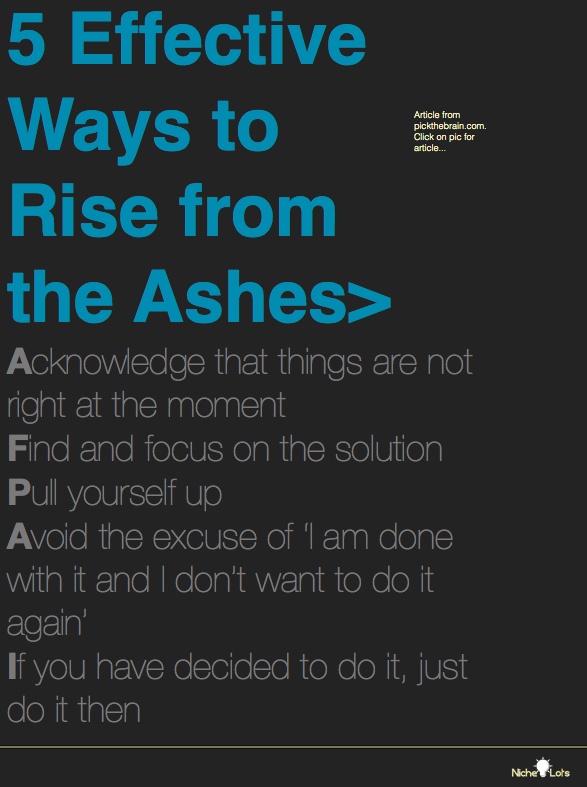 Quotes From The Ashes Quotesgram
