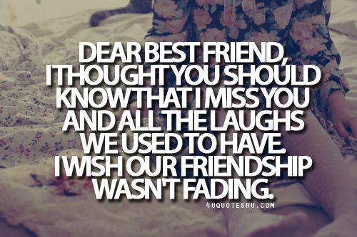 Fading Friendship Quotes. QuotesGram