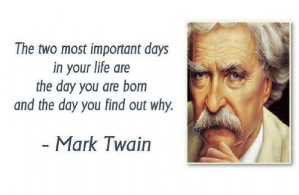 Mark Twain Education Quote