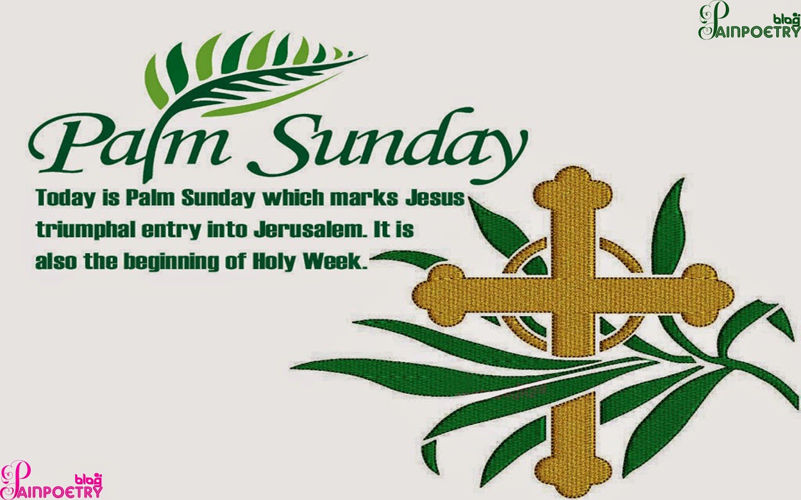 Palm Sunday Quotes Or Prayers. QuotesGram1600 x 1000