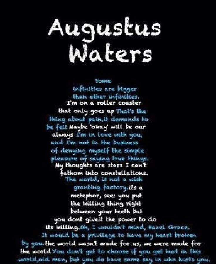 augustus waters death