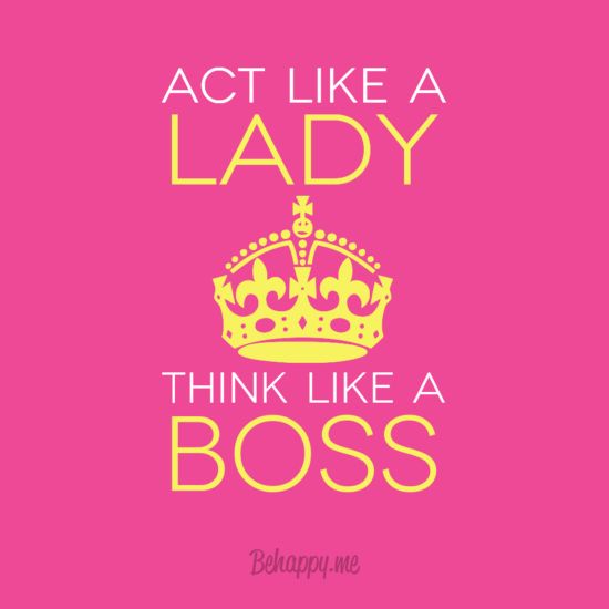 act like a lady think like a man act like a lady think like a man