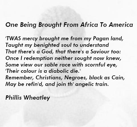 Phillis Wheatley Quotes. QuotesGram