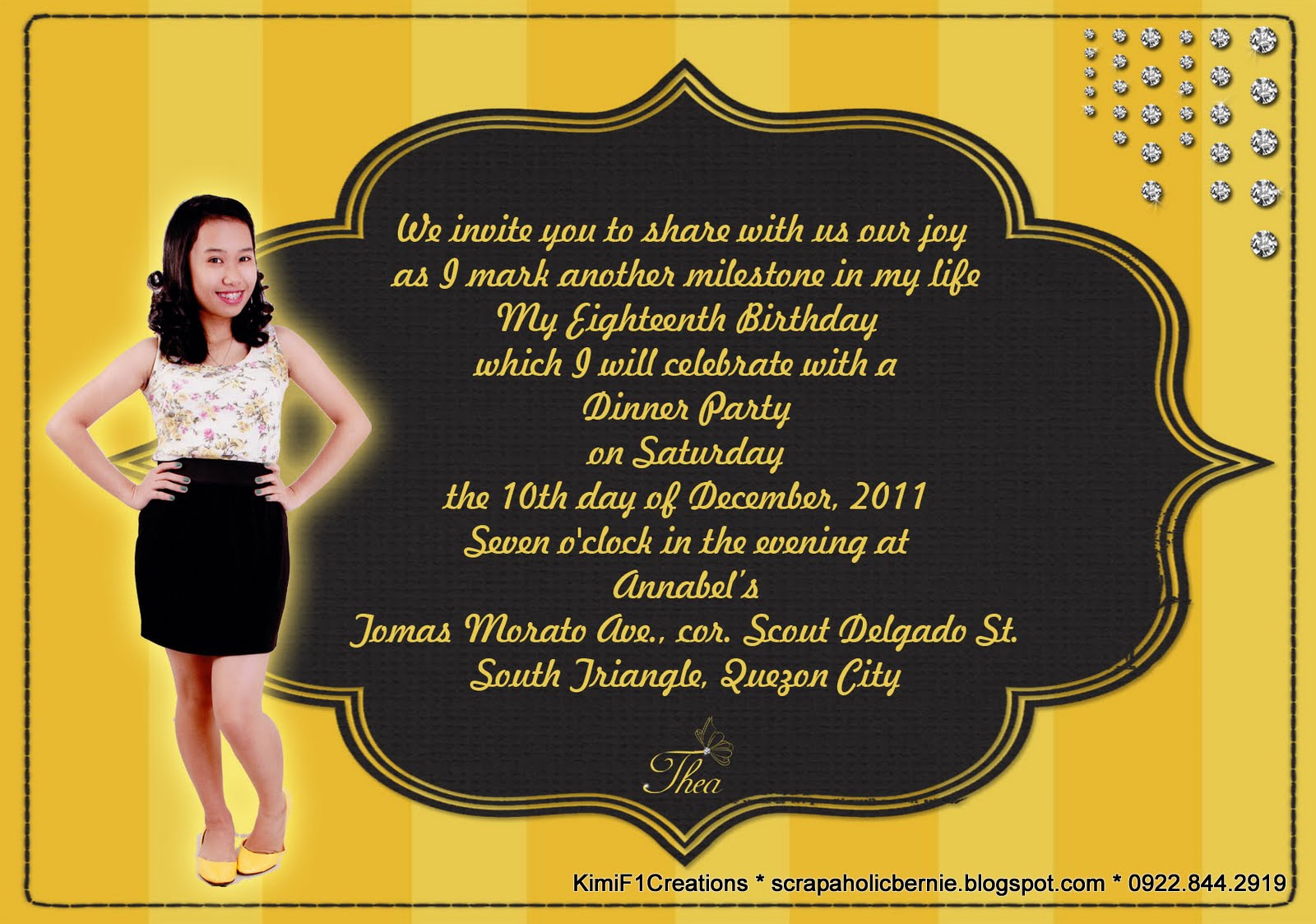 18th Birthday Card Designs