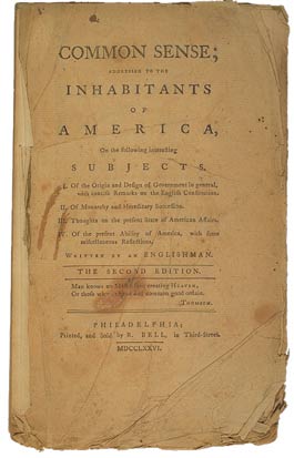 author of the pamphlet common sense author of the pamphlet common sense