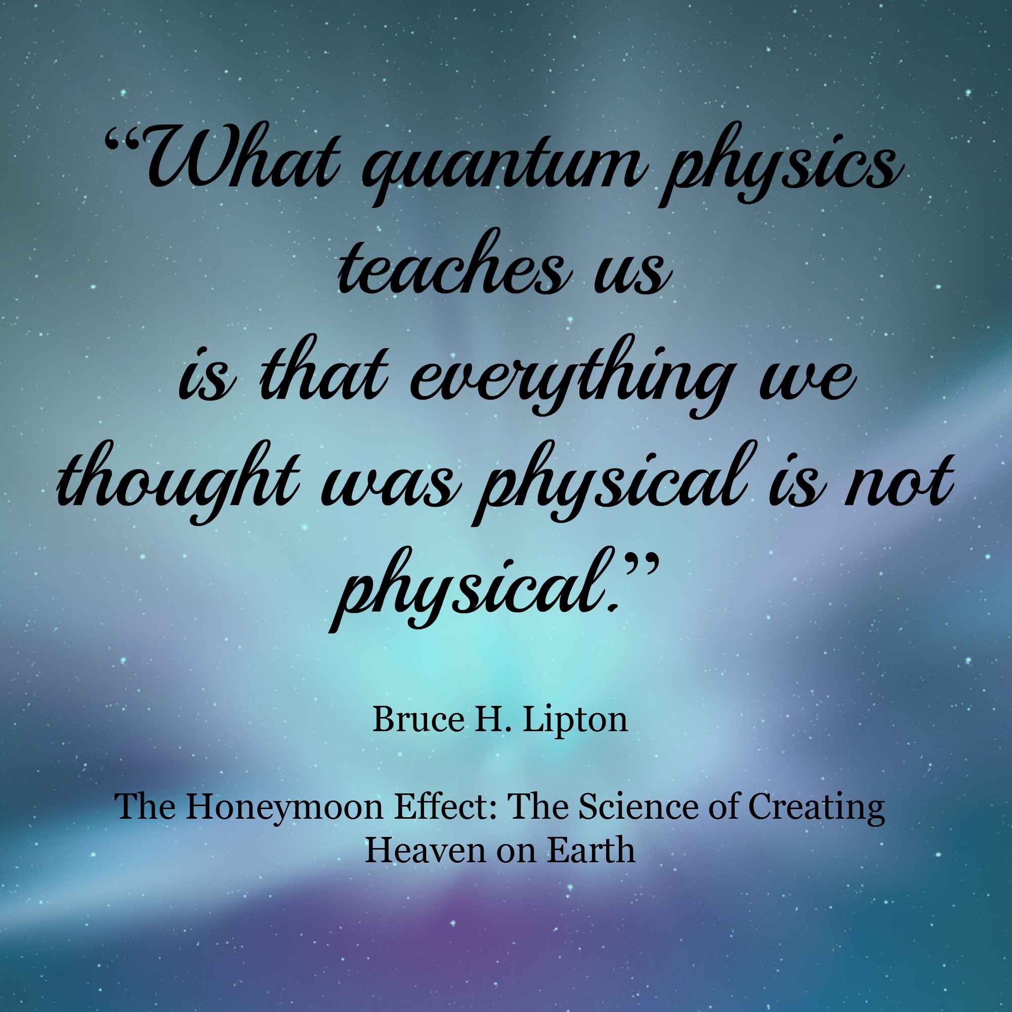 quantum physics and spirituality