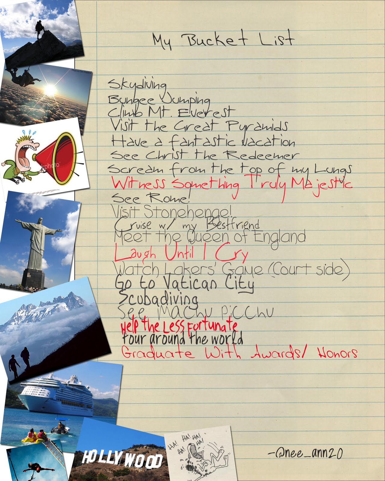 My Bucket List Quotes Quotesgram