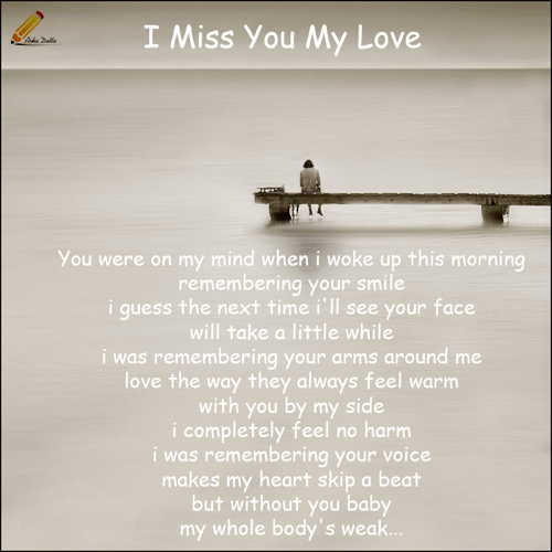 Missing The Love Of My Life Quotes. Quotesgram