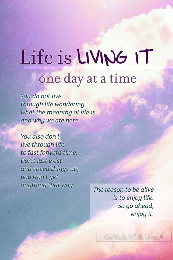 One Day At A Time Quotes And Sayings. QuotesGram