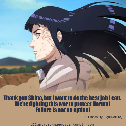 Naruto Hinata Hyuga Quotes. QuotesGram