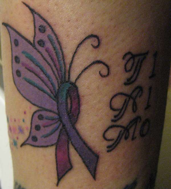 My thyroid cancer tattoo Done by Andy Groves of lantern project  Pembrokeshire West Wales  rtattoo