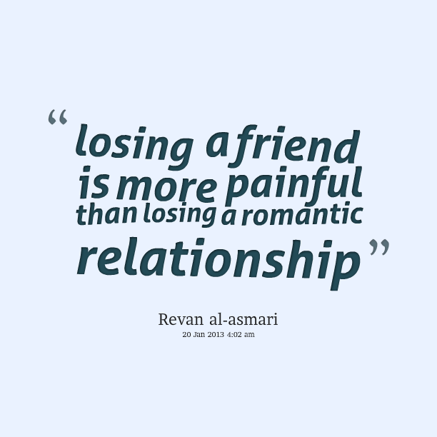 Sad Quotes About Lost Friendship. QuotesGram