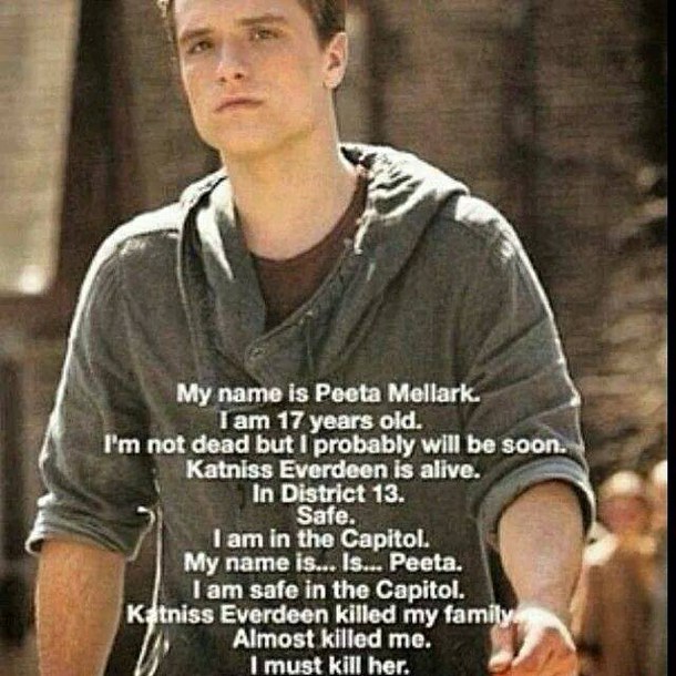 Hijacked Peeta Quotes Quotesgram