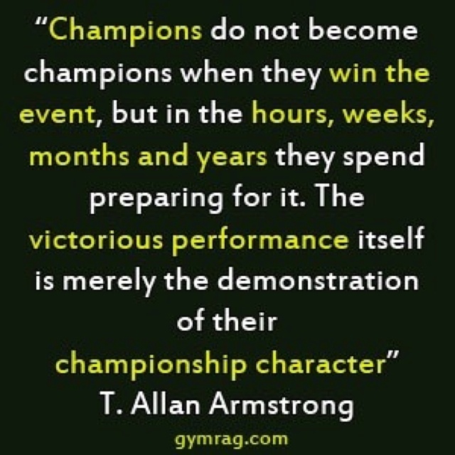 Motivational Quotes About Champions. QuotesGram Motivational Quotes About Champions. QuotesGram
