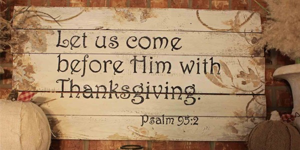Thanksgiving speech to principal