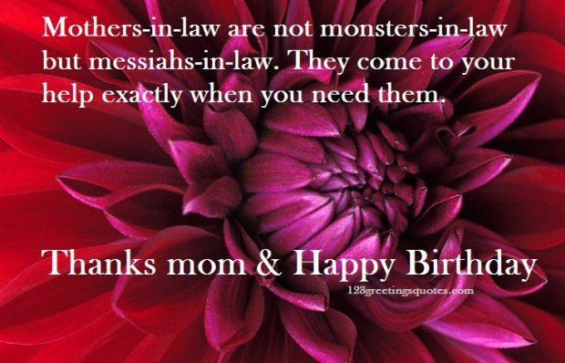Happy Birthday Mother In Law Quotes Quotesgram