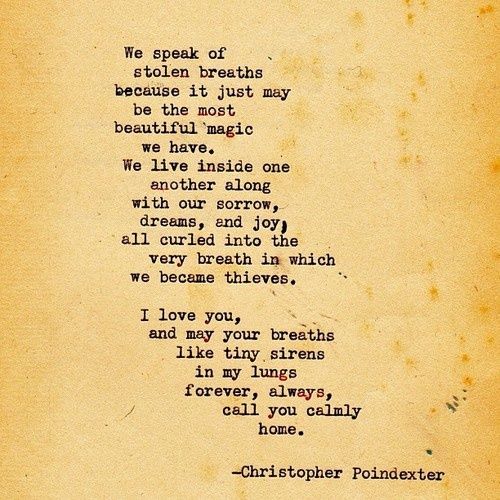 Best Love Quotes Christopher Poindexter Quotesgram