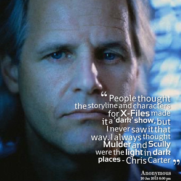 X Files Favorite Quotes Quotesgram