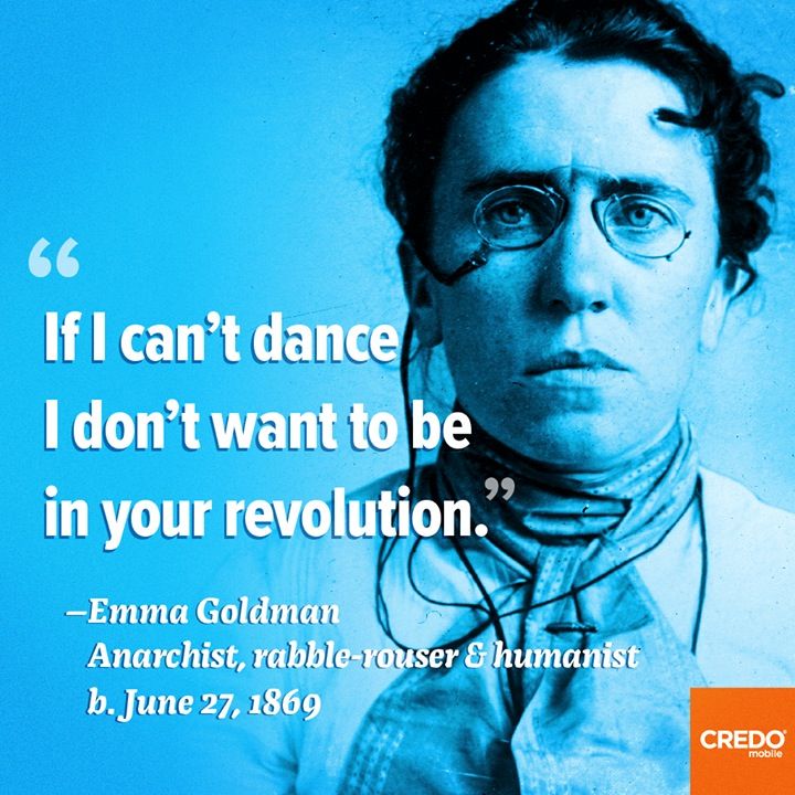 emma goldman and anarchy Ally fogg: a hundred years after her masterpiece appeared, emma goldman's concerns are as current as ever. emma goldman and anarchy Ally fogg: a hundred years after her masterpiece appeared, emma goldman's concerns are as current as ever.