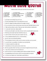 Free Printable Movie Love Quotes. QuotesGram