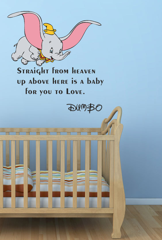 dumbo nursery wall stickers