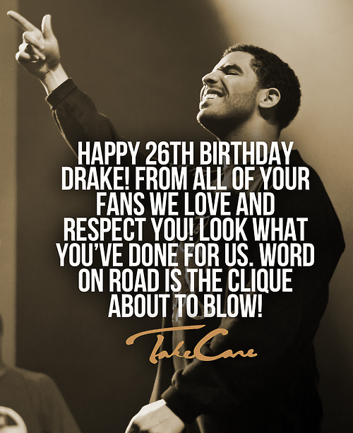 Happy Birthday Drake Quotes. QuotesGram