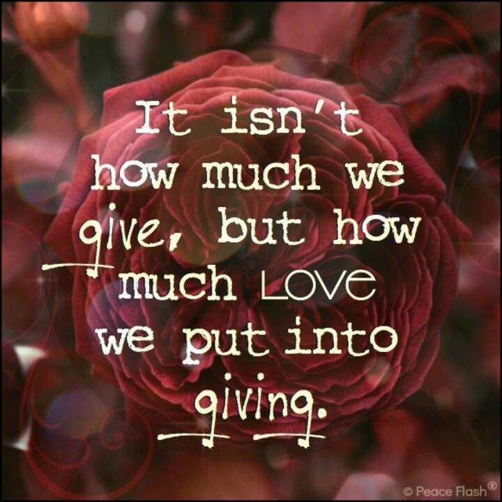 The Gift Of Giving Quotes. QuotesGram