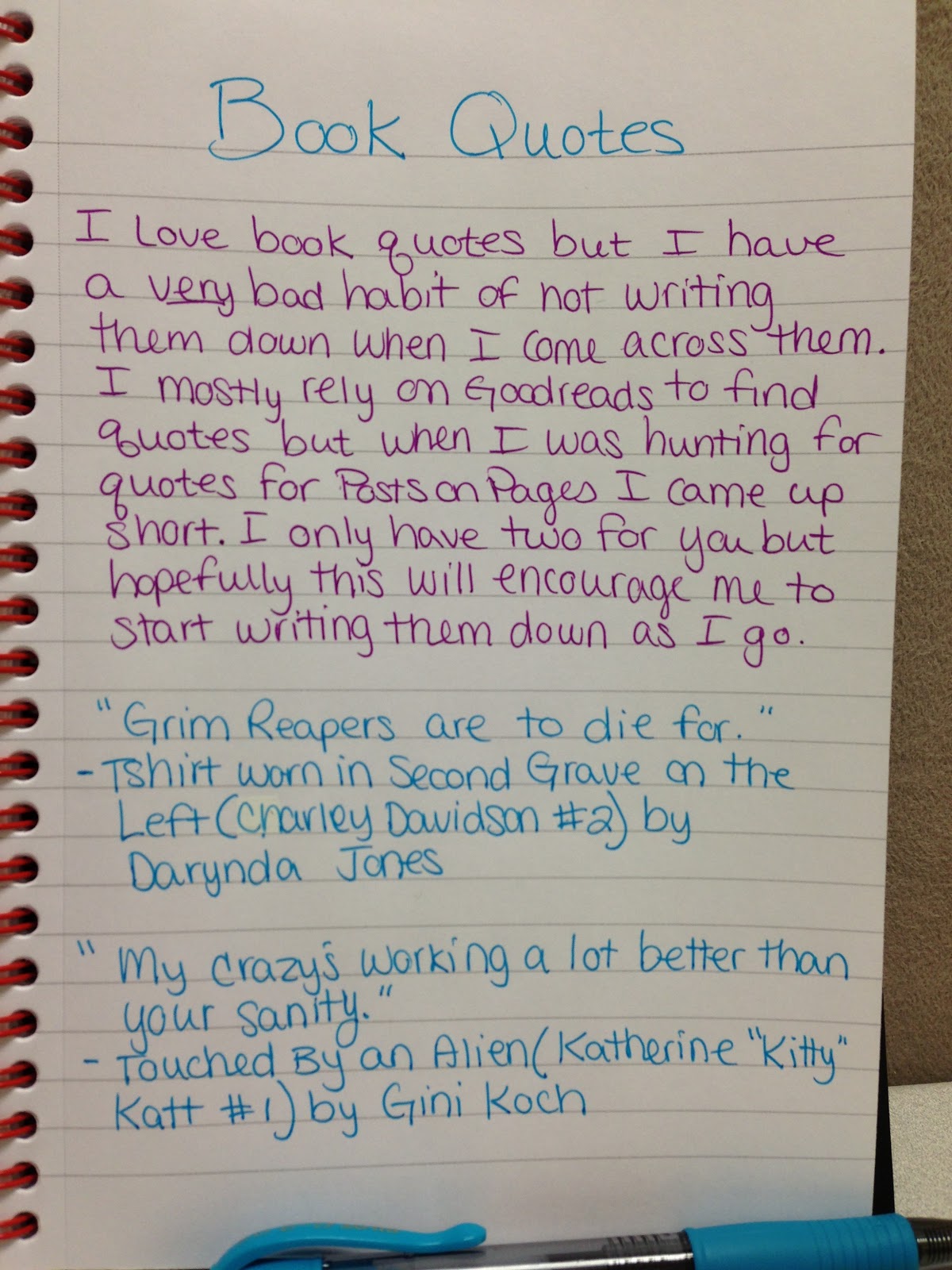 Teen Popular Quotes From Books QuotesGram