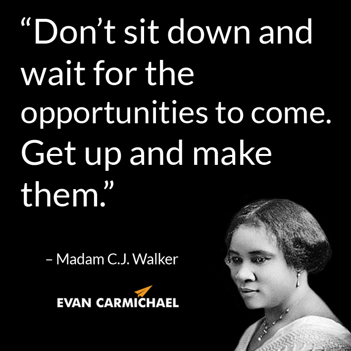 Madame Walker Quotes. QuotesGram
 Cj Quotes