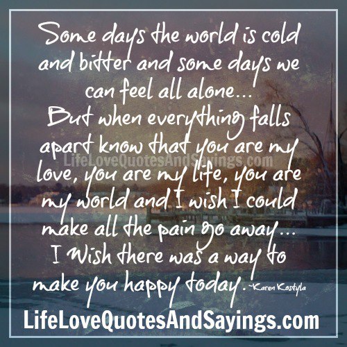 Its A Cold World Quotes. QuotesGram