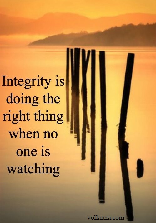 Inspirational Integrity Quotes. QuotesGram