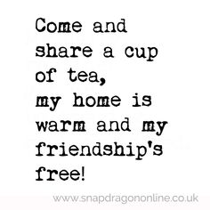 Quotes About Friendship And Tea. QuotesGram