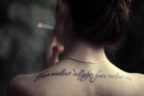 7 Shakespeare Tattoo Photos  Meanings  Steal Her Style