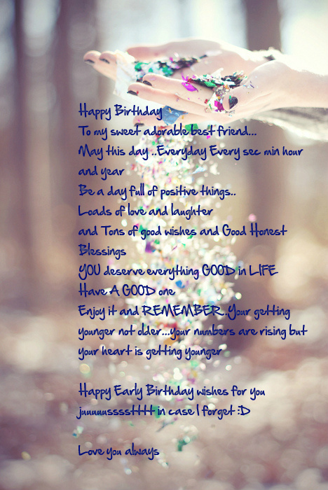 Happy Birthday Wishes For Best Friend Quotes. QuotesGram