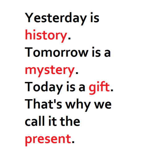 Kung Fu Panda Quotes The Present Is A Gift. QuotesGram