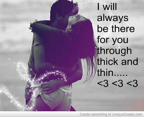 Through Thick And Thin Quote 10