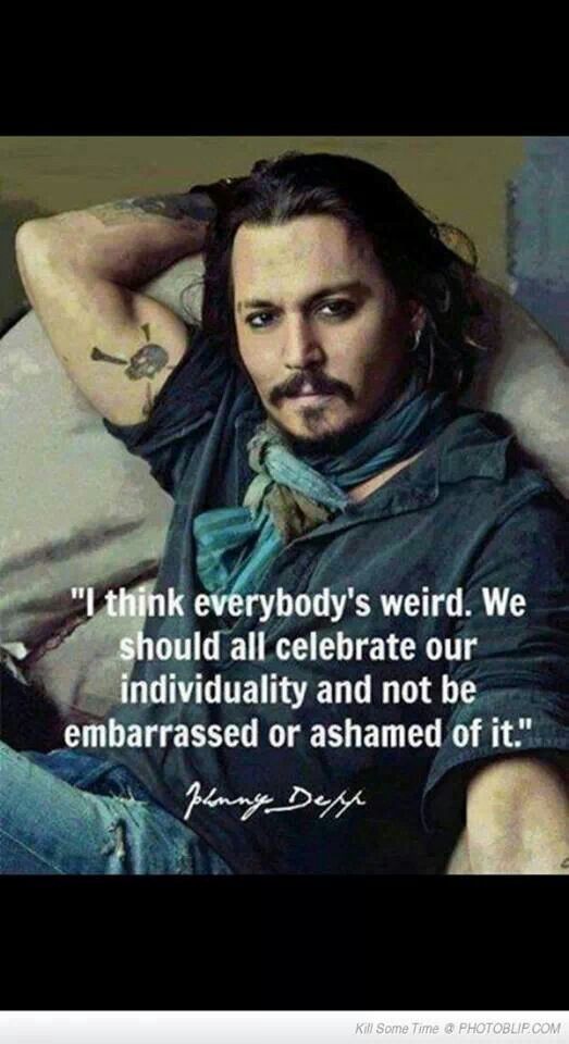 Johnny Depp Inspirational Quotes. QuotesGram