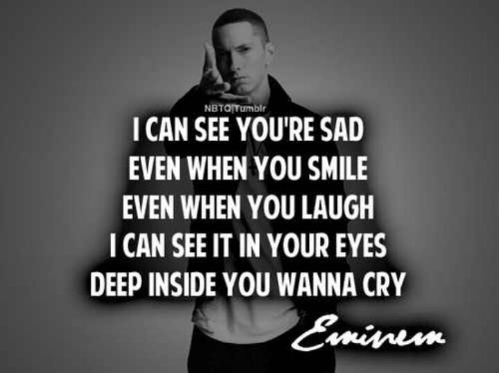 Mockingbird by Eminem ❤️  Rapper quotes, Rap quotes, Eminem quotes