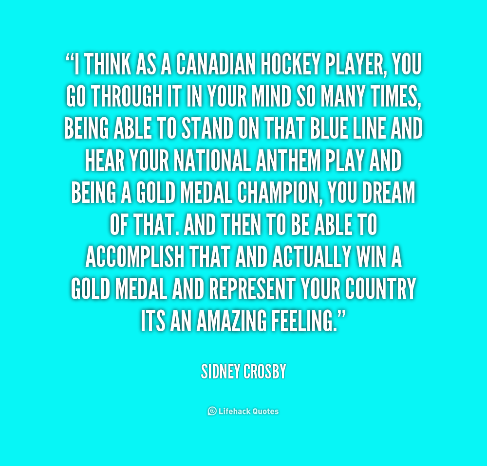 Canadian Hockey Quotes. QuotesGram