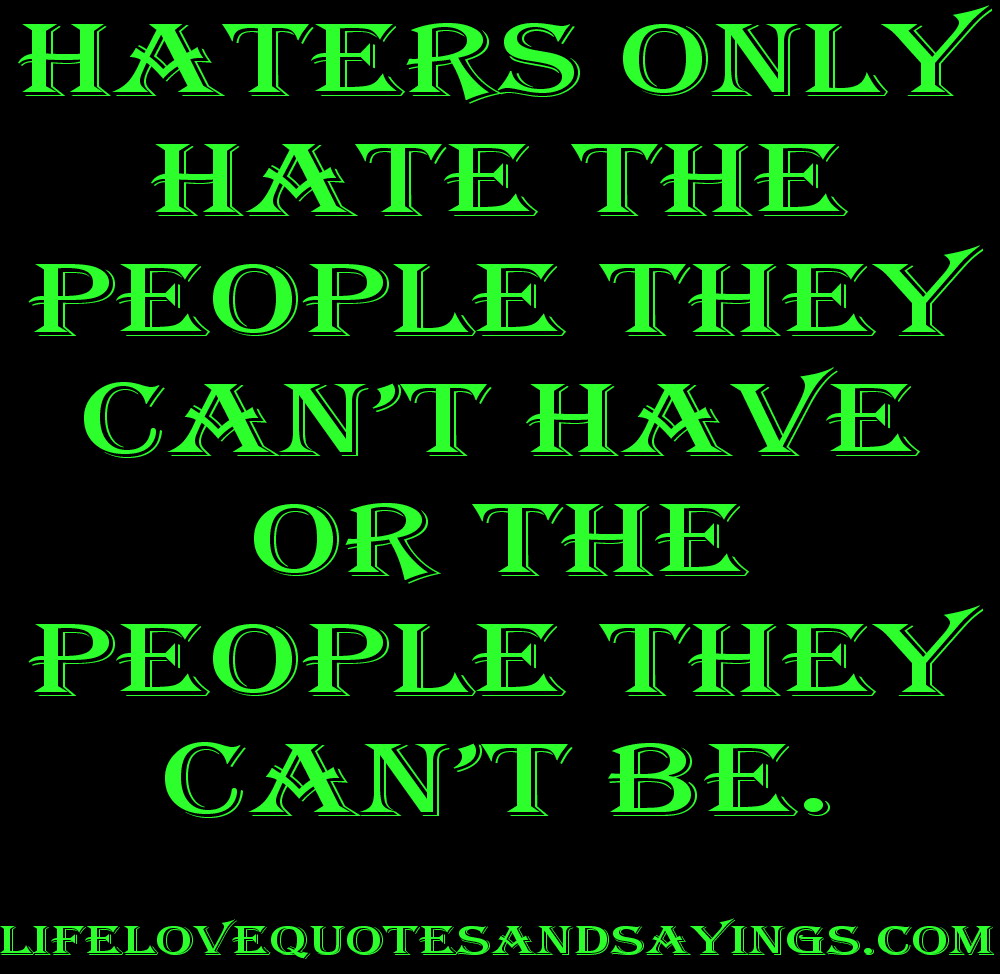 Only hates