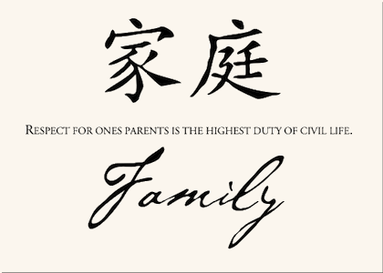 1815288537 Family chinese proverb