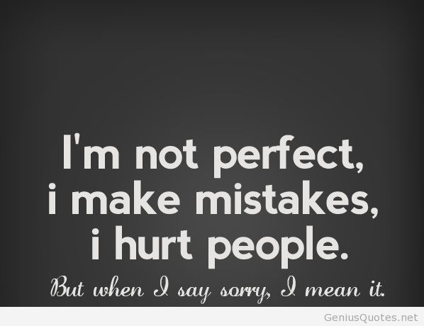 I Am Not Perfect Quotes. QuotesGram
