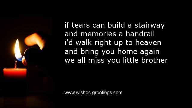 My Brother Died Quotes